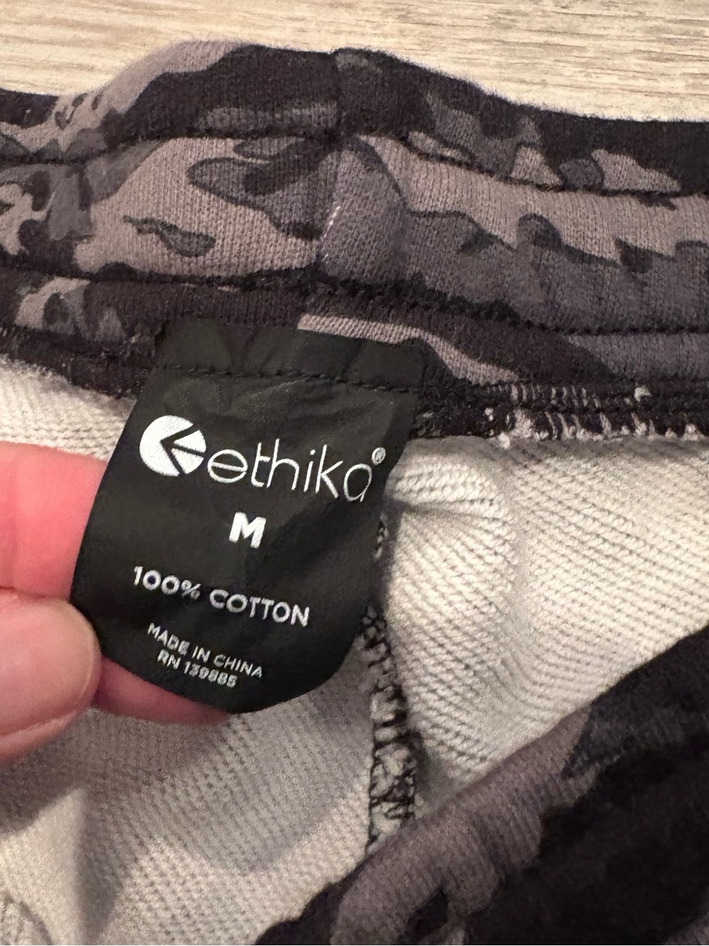 NWOT ETHIKA WOMENS FLEECE SHORTS - Picture 3 of 3